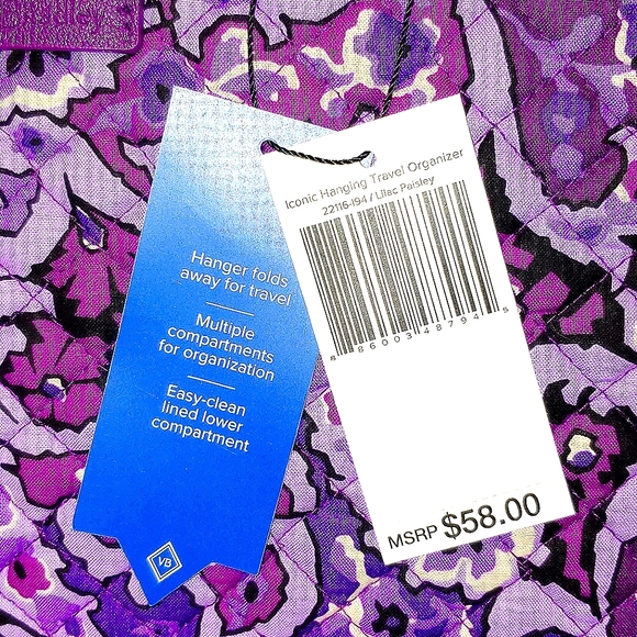 Vera Bradley Iconic Hanging Travel Organizer - Picture 3 of 6